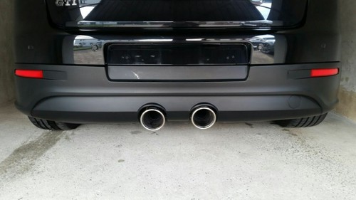 Sportauspuff heckdiffusor - sportauspuff,